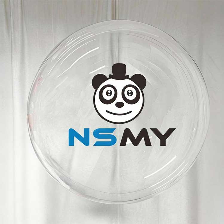 Στρογγυλά διαφανή μπαλόνια 48 ιντσών