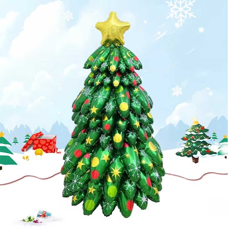 Χριστουγεννιάτικο δέντρο Stand Up Foil Balloon