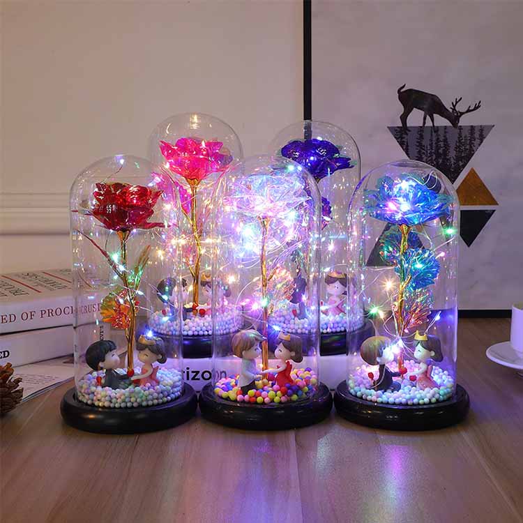 LED 24K Glass Rose