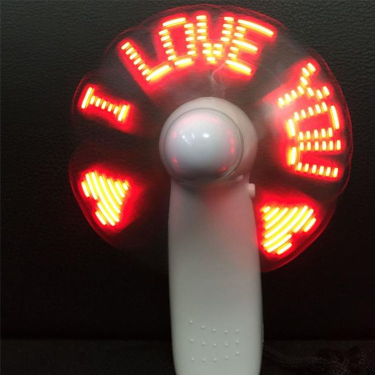 LED DIY Φως που εκπέμπει ηλεκτρικό ανεμιστήρα