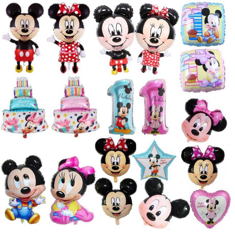 Μπαλόνια με αλουμινόχαρτο με θέμα Mickey Minnie