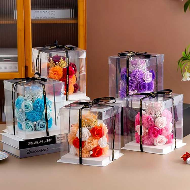 Κουτί δώρου τριαντάφυλλο