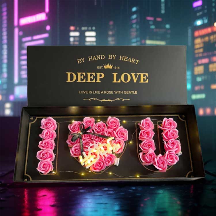 Κουτιά δώρου τριαντάφυλλο