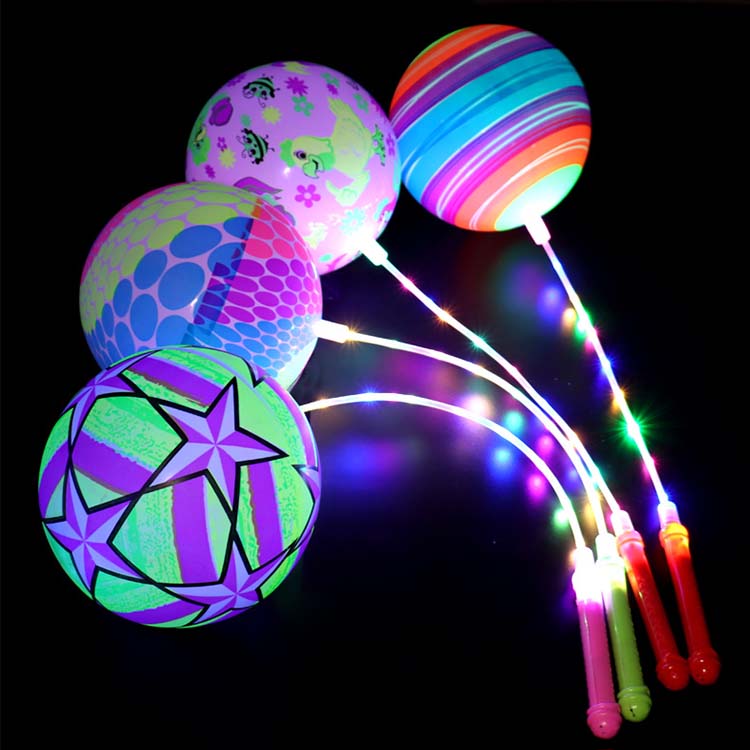Μπάλες bouncy string με φώτα LED