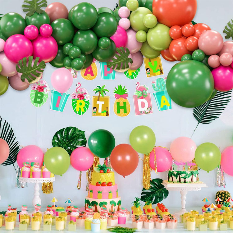 Tropical Balloon Garland Kit